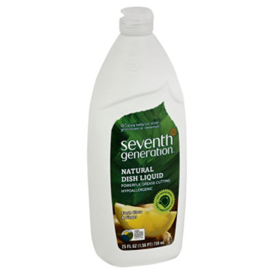 Seventh Generation Dish Liquid Soap Fresh Citrus & Ginger - 25 Fl. Oz.