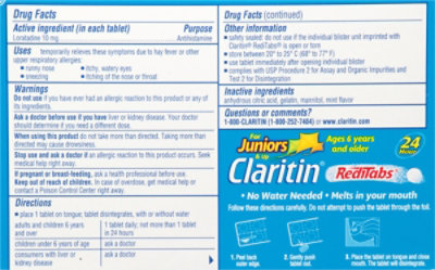 Claritin Reditabs Antihistamine Tablets For Juniors & Up 10mg - 30 Count - Image 5