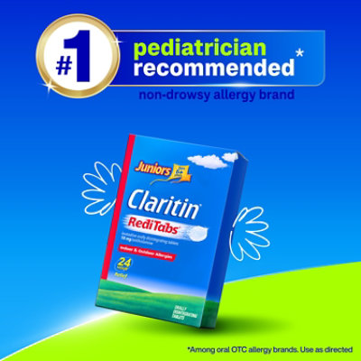 Claritin Allergy Juniors 24 Hour Reditabs - 30 Count - Image 3