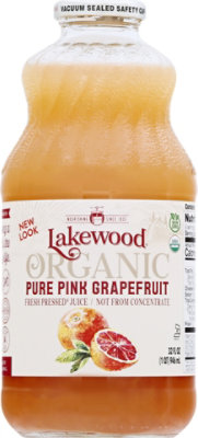 Lakewood Juice Pink Grapefruit Org - 32 Fl. Oz. - Image 2