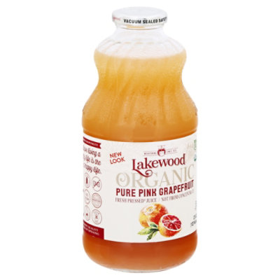 Lakewood Juice Pink Grapefruit Org - 32 Fl. Oz.