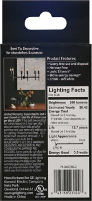 GE Led 4 W Bnt Tp Mdbs - 2 Count - Image 4