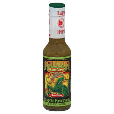 Iguana Sauce Jalapeno Pppr Green - 5 Oz - Image 1