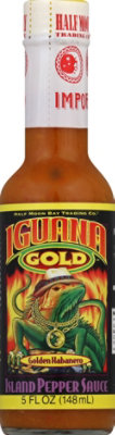 Iguana Sauce Pepper Gold Hbnro - 5 Oz - Image 2