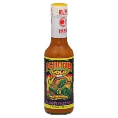 Iguana Sauce Pepper Gold Hbnro - 5 Oz - Image 1