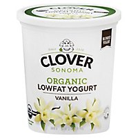 Clover Sonoma Vanilla Lowfat Yogurt - 32 Oz - Image 1