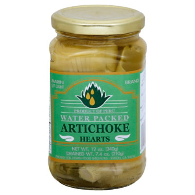 Marin Brand Artichoke Hearts Water Packed - 11.5 Oz - Image 1