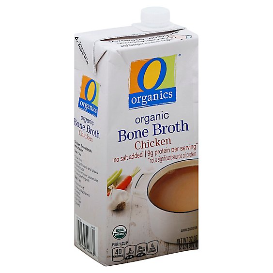 O Organics Organic Broth Bone Chicken - 32 Oz