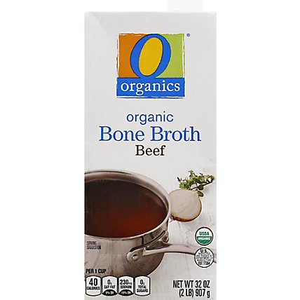 O Organics Organic Bone Broth Beef - 32 Oz - Image 2