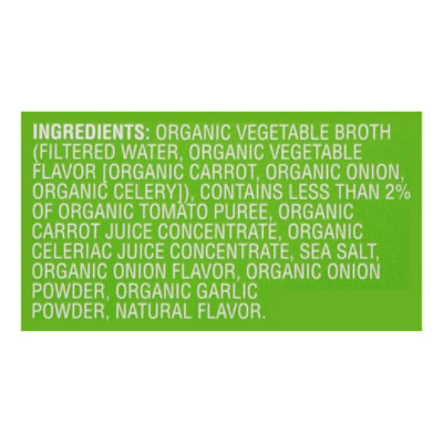 O Organics Organic Broth Low Sodium Vegetable - 32 Oz - Image 4