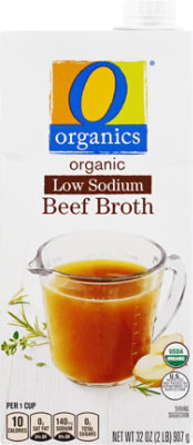 O Organics Organic Broth Low Sodium Beef - 32 Oz - Image 2