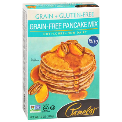 Pamelas Mix Pancake Grn Free - 12  Oz