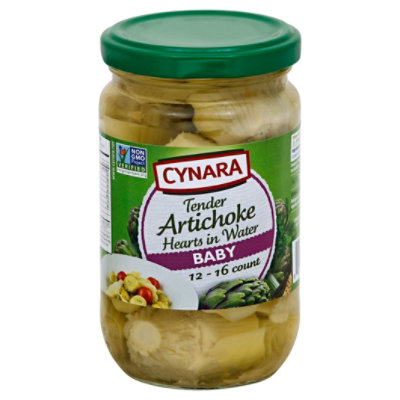 Cynara Artichoke Hearts in Water Baby - 10.2 Oz - Image 1