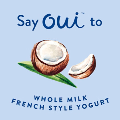 Yoplait Oui Yogurt French Style Coconut - 5 Oz - Image 2
