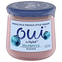 Yoplait Oui Yogurt French Style Blueberry - 5 Oz - Image 1