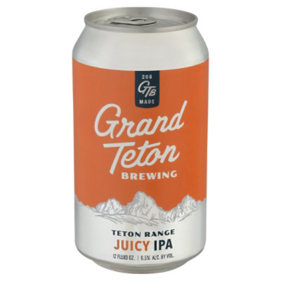 Grand Teton Brewing Teton Range Ipa In Bottles - 6-12 Fl. Oz.