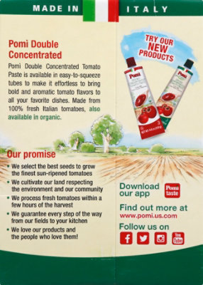Pomi Tomatoes Organic Strained 100% Italian All Natural - 26.46 Oz - Image 5