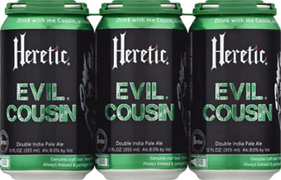 Heretic Evil Cousin In Cans - 6-12 Fl. Oz. - Image 2