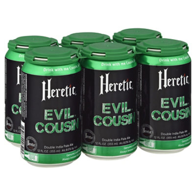 Heretic Evil Cousin In Cans - 6-12 Fl. Oz. - Image 1