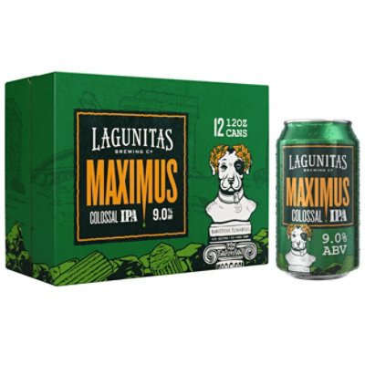 Lagunitas Maximus Ale Cans - 12-12 Fl. Oz. - Image 1