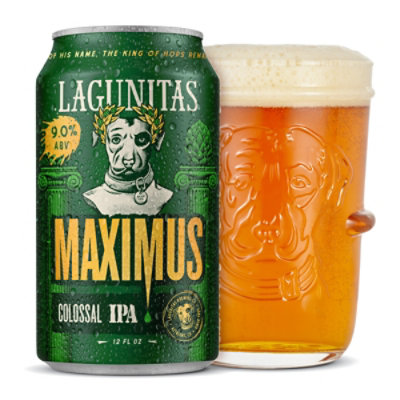 Lagunitas Maximus Ale Cans - 12-12 Fl. Oz. - Image 4