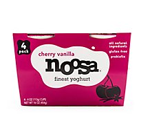 Noosa Yoghurt Finest Cherry Vanilla Pack - 4-4 Oz