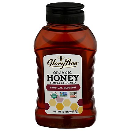 Glory Bee Honey Tropblsm Sqze Bear - 12 Oz - Image 1
