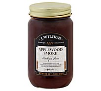 J Wilbur Applewood Bbq Sauce - 18 Oz