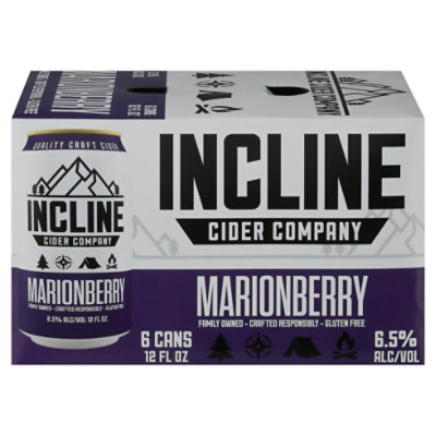 Incline Scout Marionberry Cider In Cans - 6-12 Fl. Oz. - Image 3