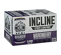 Incline Scout Marionberry Cider In Cans - 6-12 Fl. Oz.