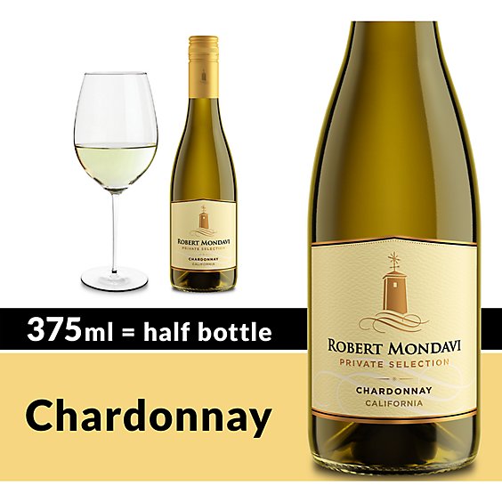 Robert Mondavi Private Selection Chardonnay White Wine - 375 Ml