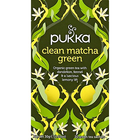 Pukka Her Matcha Clean Green - 20 Count