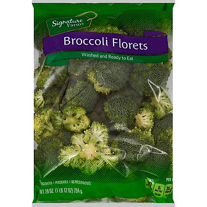 Signature Farms Broccoli Florets - 28 Oz - Image 2