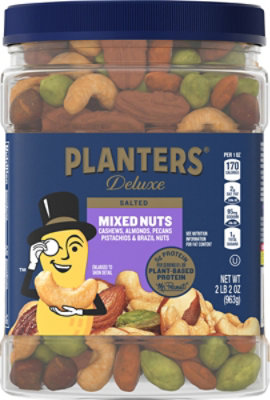 Planters Deluxe Salted Mixed Nuts - 34 Oz - Image 2