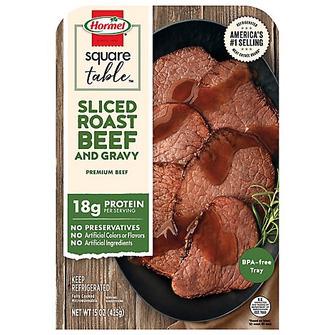 Hormel Fully Cooked Entree Beef & Gravy - 15 Oz