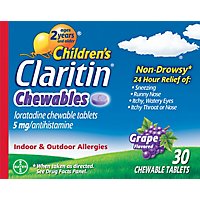 Claritin Child Alrgy Chew Grape - 30 Count - Image 2