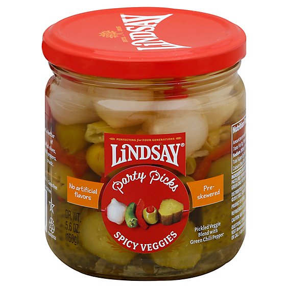 Lindsay Party Picks Spicy Veggies - Each
