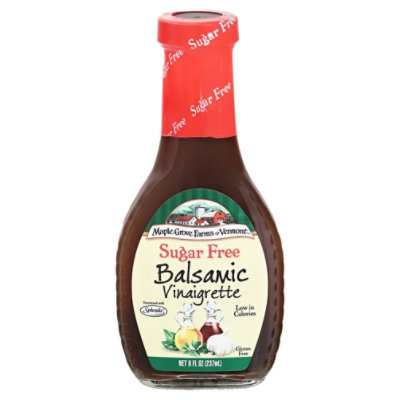 Maple Grove Farms Vinaigrette Sugar Free Balsamic - 8 Fl. Oz. - Image 3