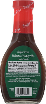 Maple Grove Farms Vinaigrette Sugar Free Balsamic - 8 Fl. Oz. - Image 6