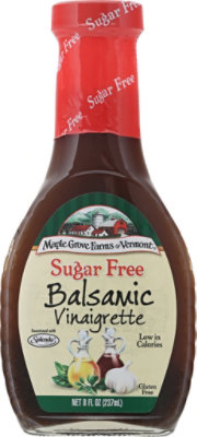 Maple Grove Farms Vinaigrette Sugar Free Balsamic - 8 Fl. Oz. - Image 2