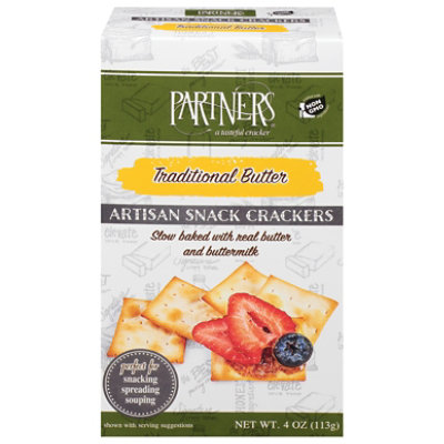 Partners Traditional Snack Crackers - 4 Oz - Image 3