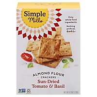 Simple Mills Crackers Almond Flour Sundried Tomato & Basil - 4.25 Oz - Image 3