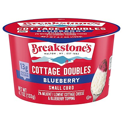 Breakstones Cottage Doubles Cottage Cheese And Fruit Blueberry - 4.7 Oz - Image 2
