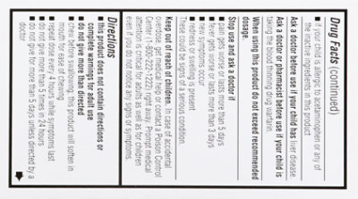 Signature Select/Care Pain Relief Chewable Tablet Childrens Acetaminophen 160mg - 24 Count - Image 3