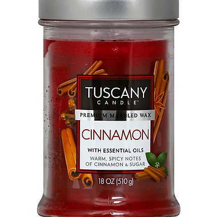 Lan Cndl 18z Tuscny Cinnamon - 18 Oz - Image 2