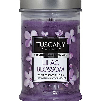 Lan Cndl 18z Tuscany Lilac - 18 Oz - Image 2