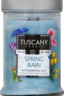 Lan Cndl 18z Tus Spring Rain - 18 Oz - Image 2