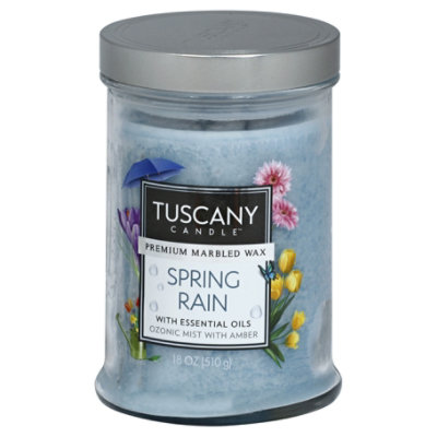 Lan Cndl 18z Tus Spring Rain - 18 Oz