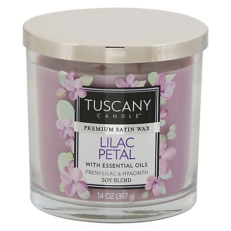 Tuscany Jar Lilac Petal - 14 Oz