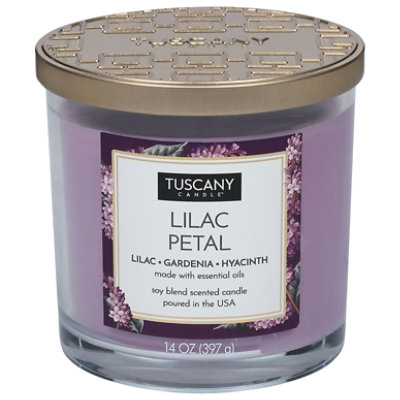 Tuscany Jar Lilac Petal - 14 Oz